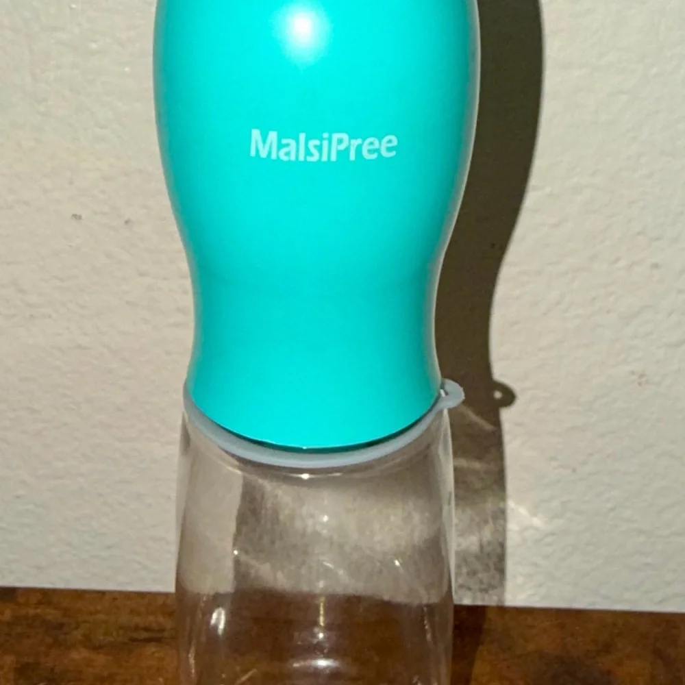 Portable Dog Water Bottle - Teal Blue